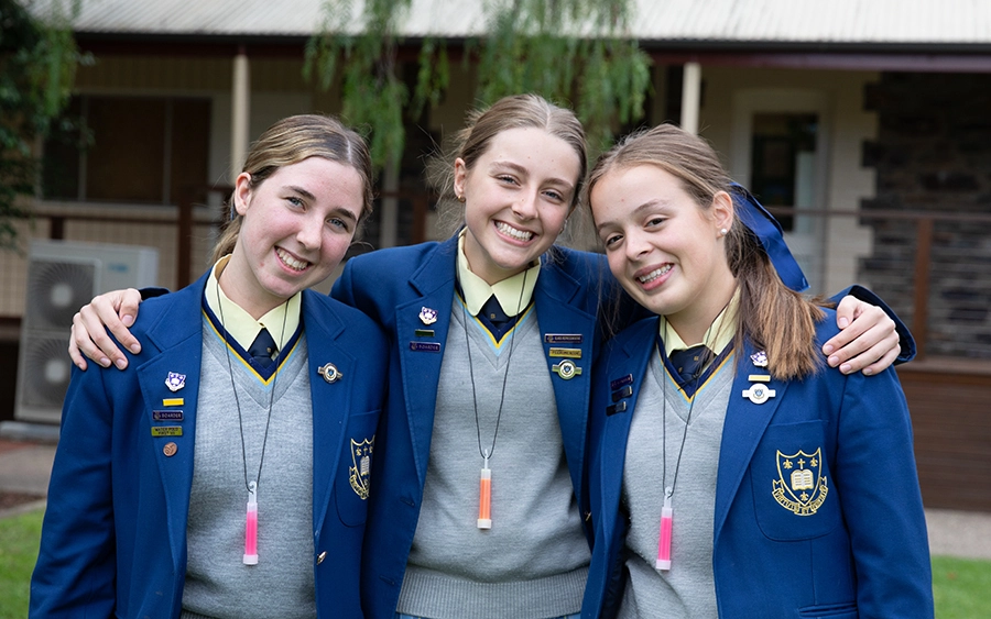 Three Walford Students